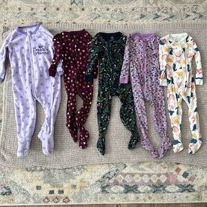 Girls 18-24 month Zip Pj Bundle!